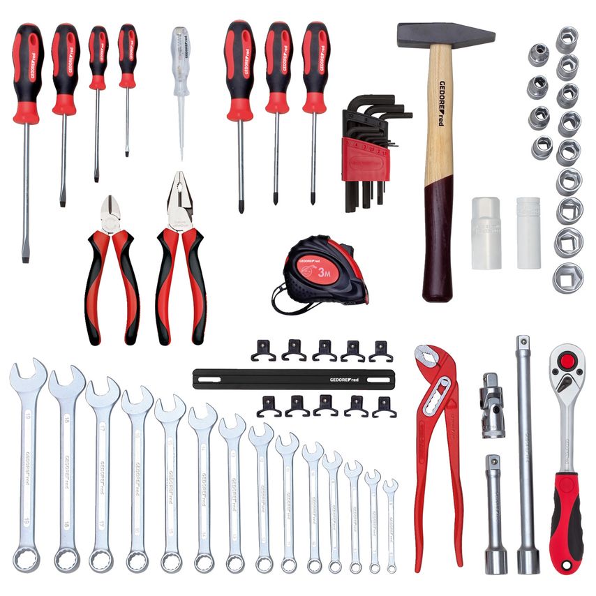 Tool set SCHRAUBER loose 57pcs