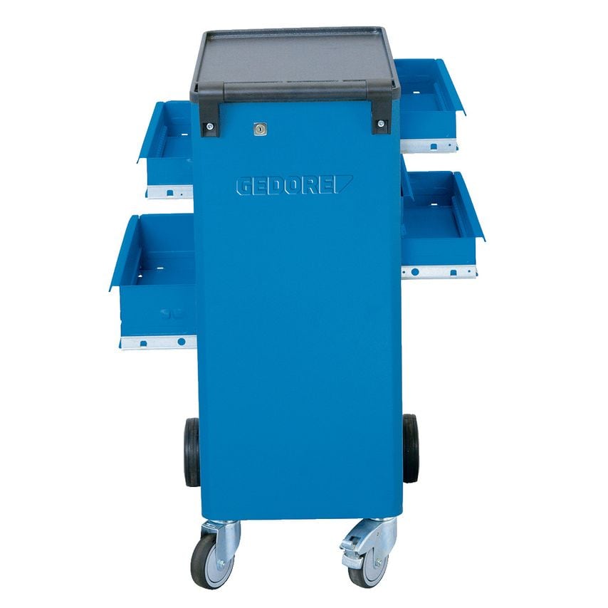 Tool trolley with 6 drawers