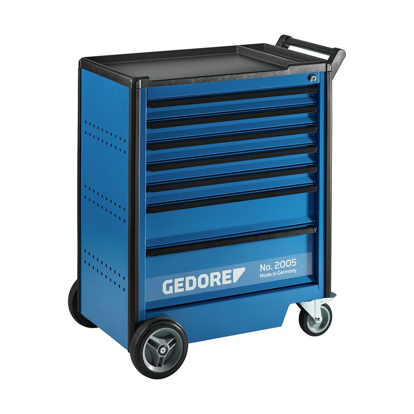 Tool trolley with 7 drawers