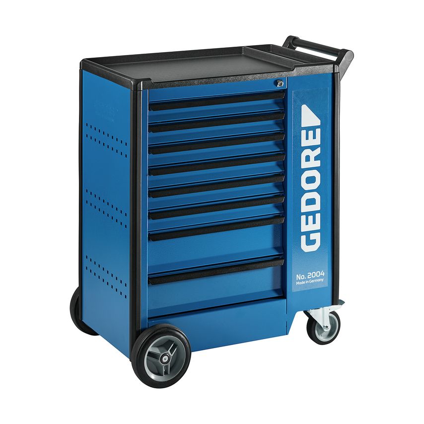 Tool trolley with 8 drawers