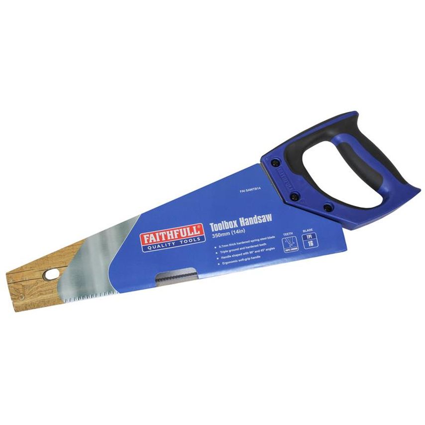 Toolbox Hardpoint Handsaw 350mm (14in) 16 TPI FAISAWTB14