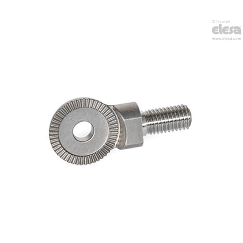 Toothed clamping element-GN 187.5-40-60-C-NI