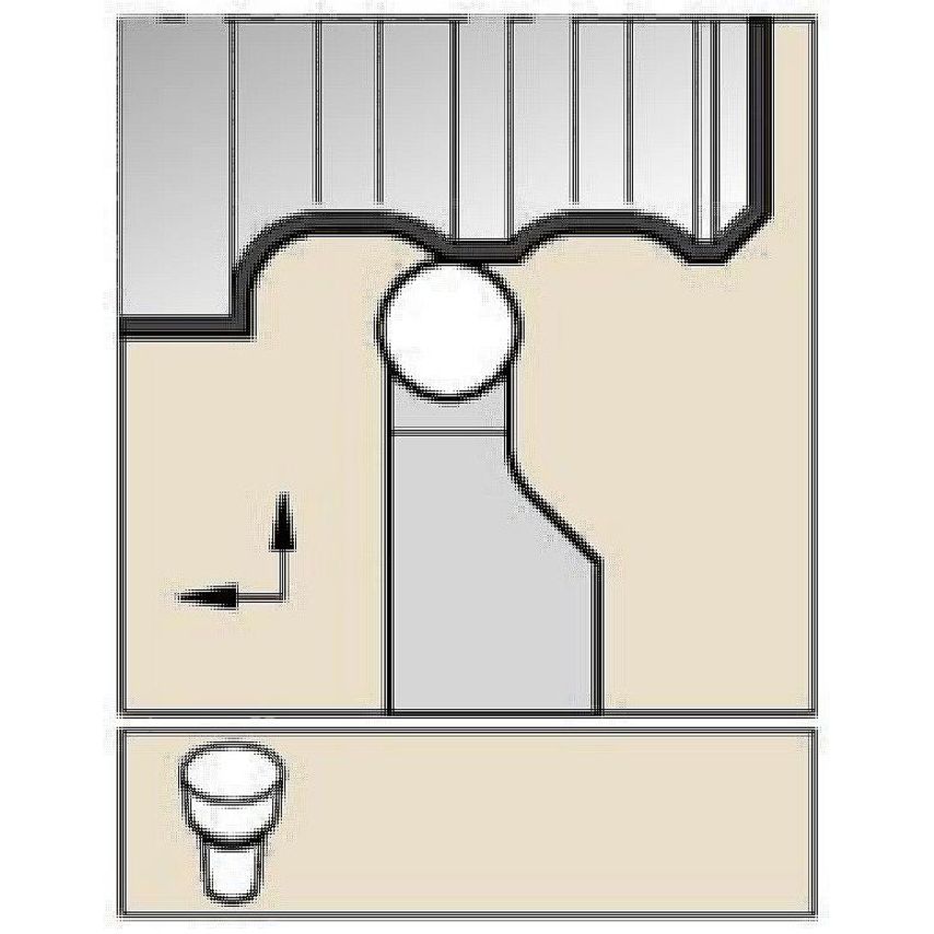 Top Notch Holder W1.50 L7.00 TRAOL2415E