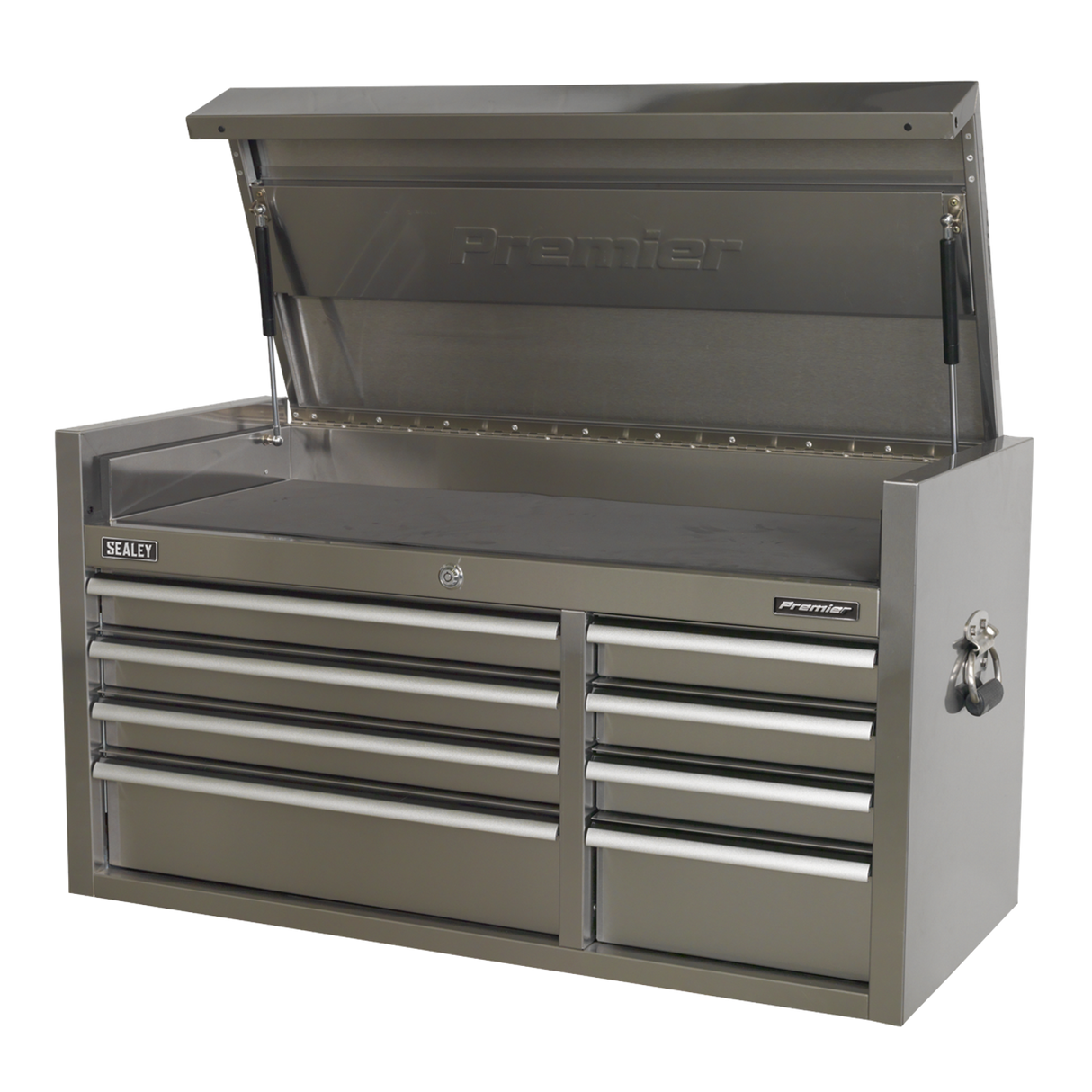 Topchest 8 Drawer 1055mm Stainless Steel Heavy Duty