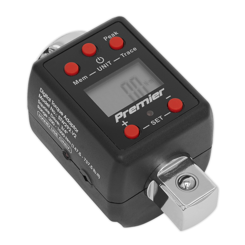 Torque Adapter Digital 3/4" Square Drive 200-1000nm (147.5-738.5LB.FT)
