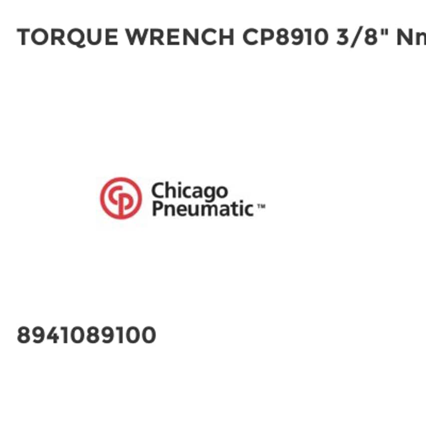Torque Wrench CP8910 3/8" NM
