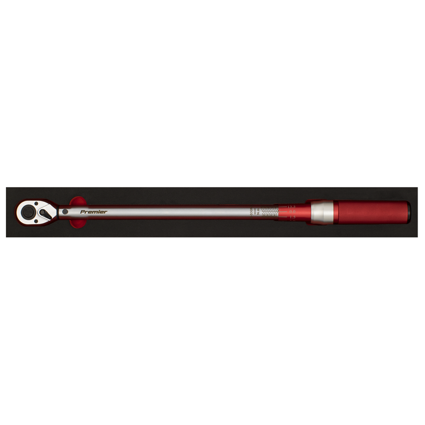 Torque Wrench Micrometer Style 1/2" Sq Drive 60-330nm - Calibrated