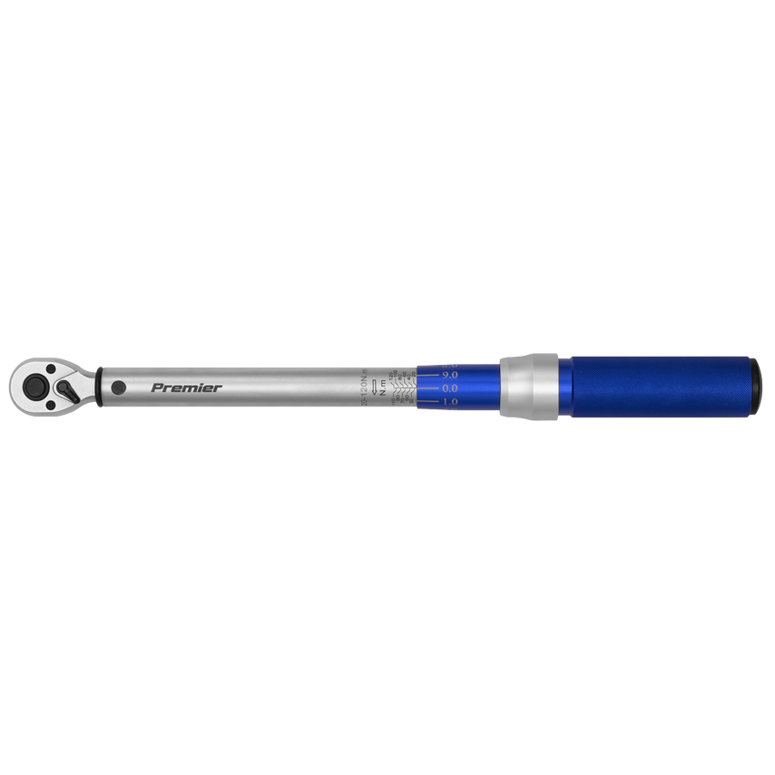 Torque Wrench Micrometer Style 3/8"Sq. Drive 20-120nm - Calibrated