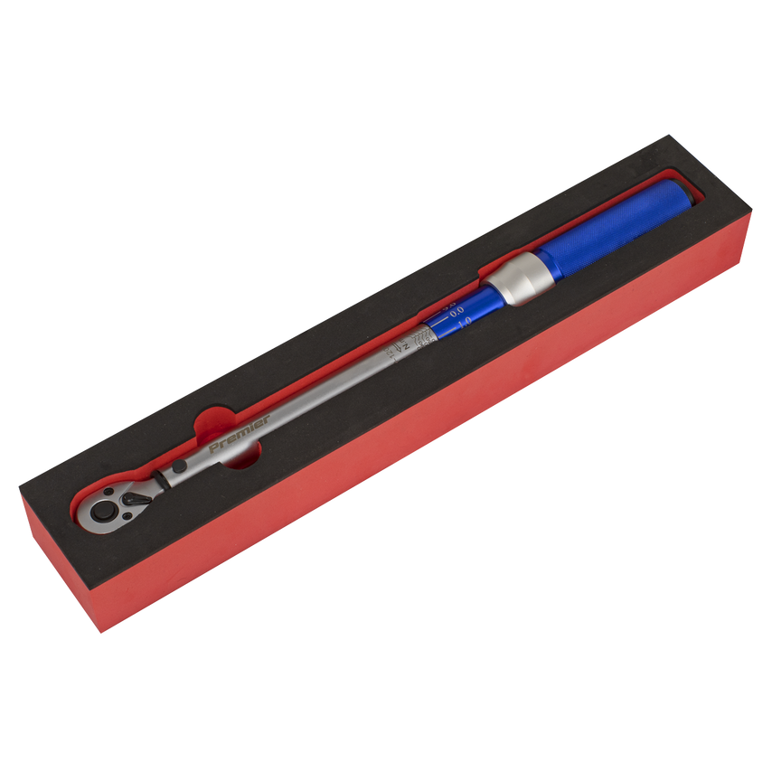 Torque Wrench Micrometer Style 3/8"Sq. Drive 20-120nm - Calibrated