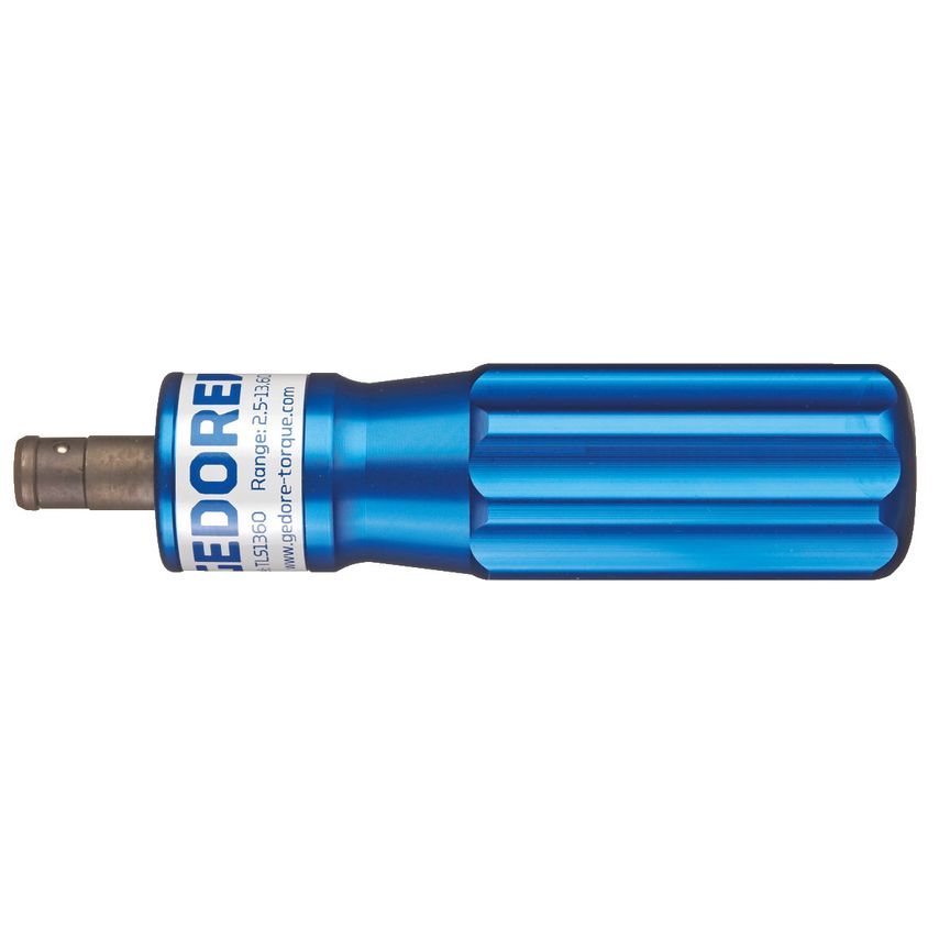 Torque screwdriver 1/4" 50-406 cNm 015680 black