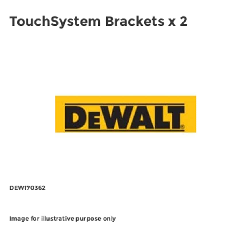 TouchSystem Brackets X 2 DEW170362