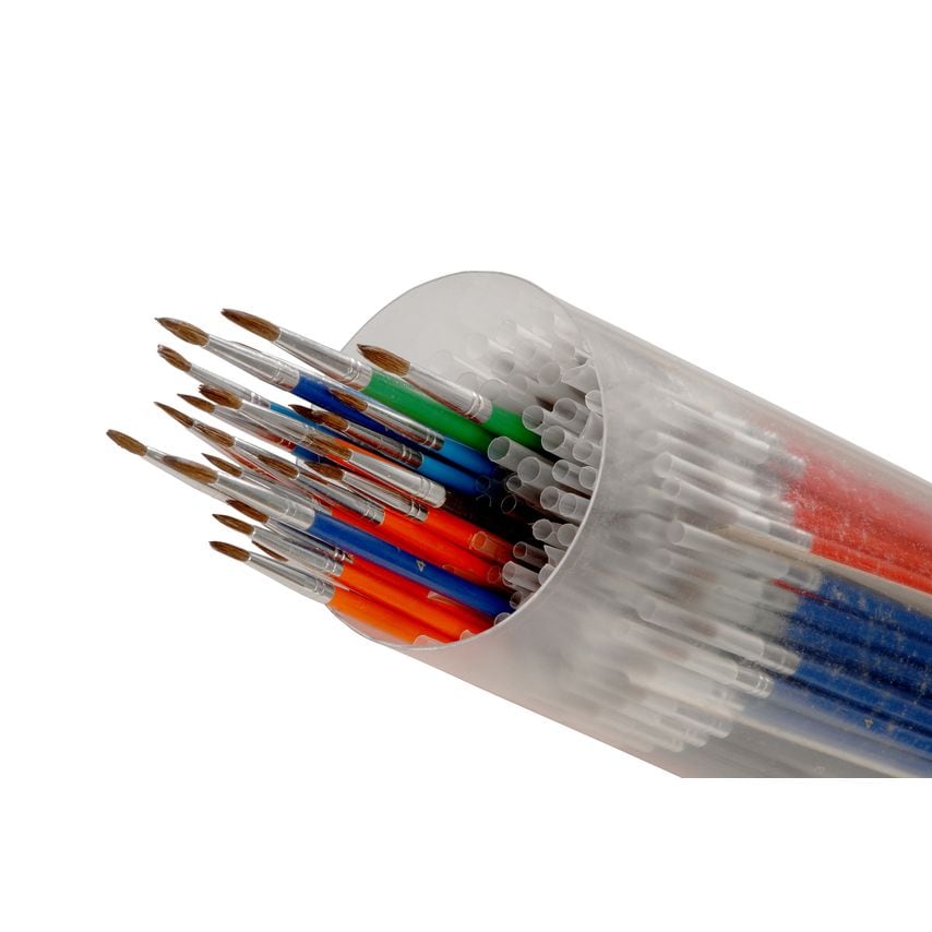 Touch Up Paint Brushes, Assorted Sizes, Pack of 144