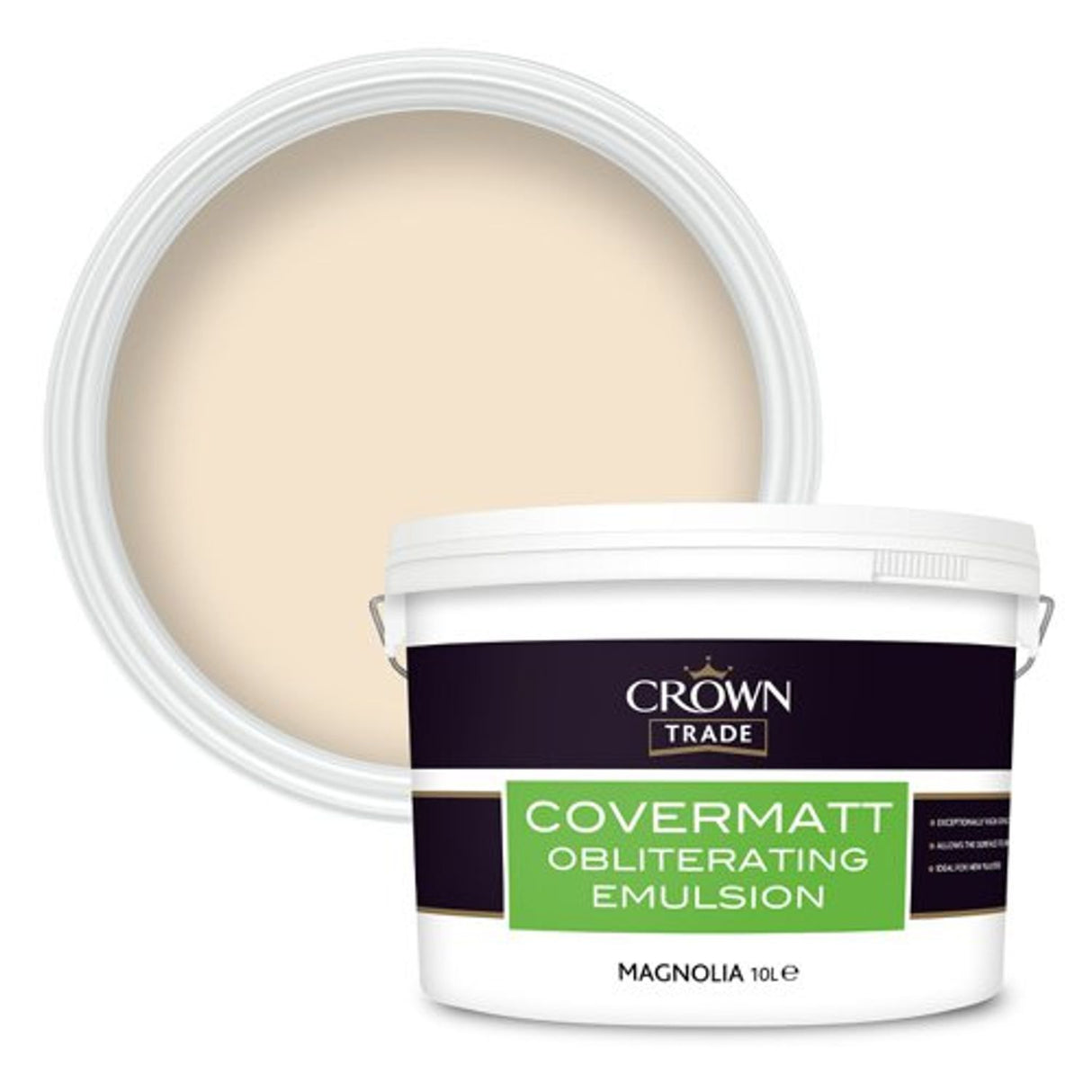 Trade Covermatt Obliterating Emulsion 10L Magnolia