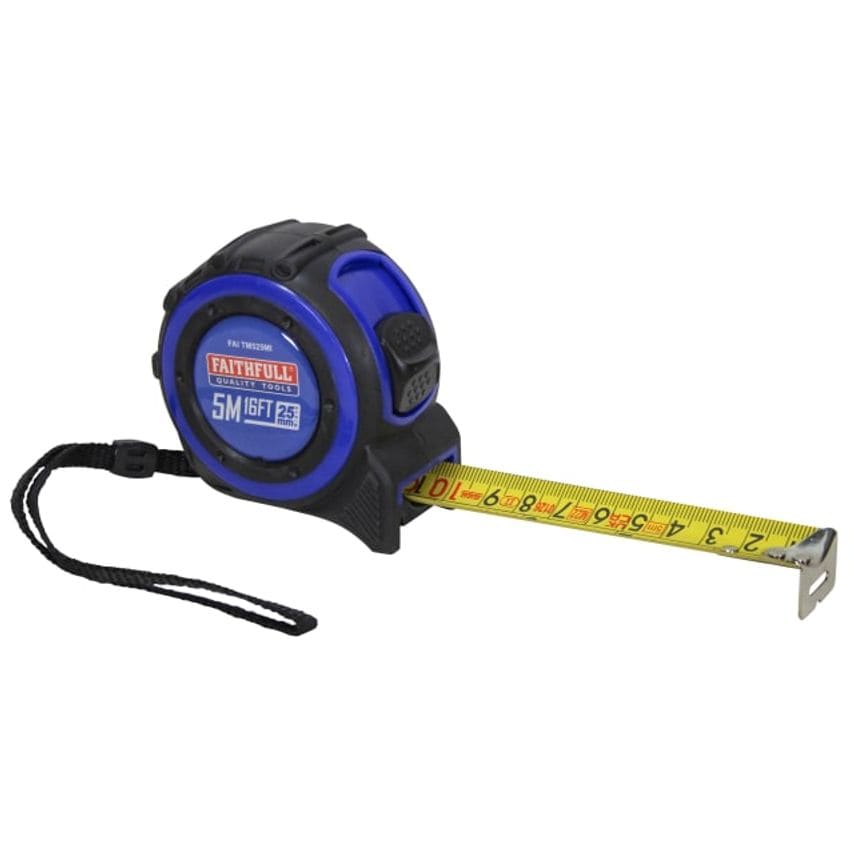 Trade Tape Measure 5m/16ft (Width 25mm)