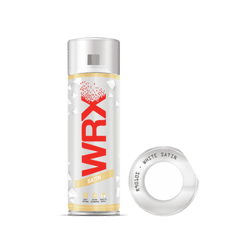 Trade Trade White Satin Spray Paint- R9010S