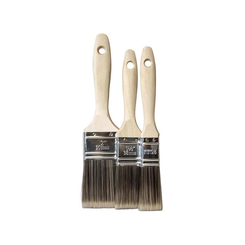 Tradesman Synthetic Paint Brush Set, 3 Piece FAIPBTSET3