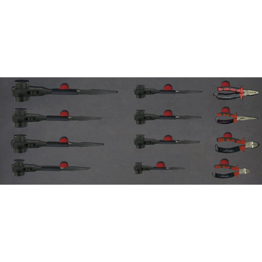 Tray of 12 Pieces Antidrop ACO