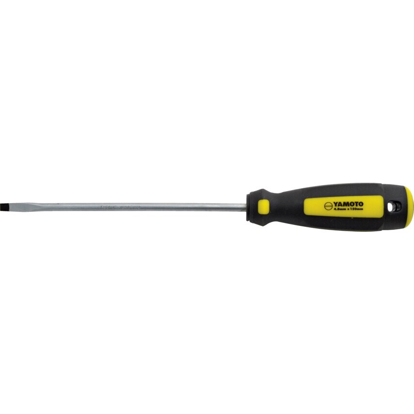 Tri-line Flat Head Screwdriver, 5.0mm Parallel Tip, 150mm Blade