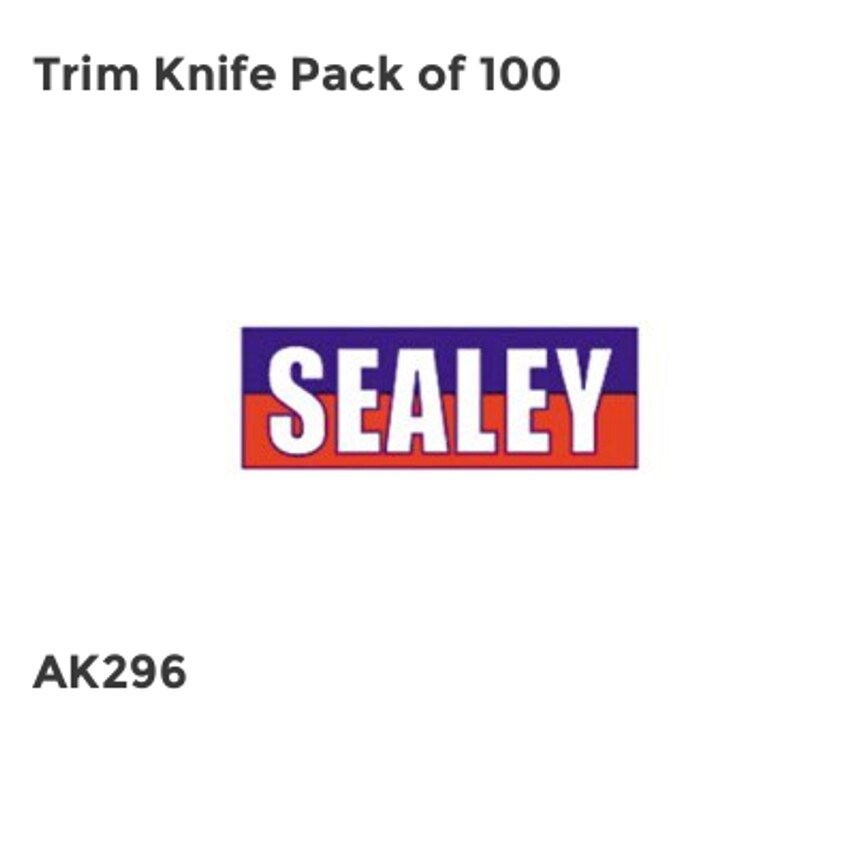 Trim Knife, Pack of 100