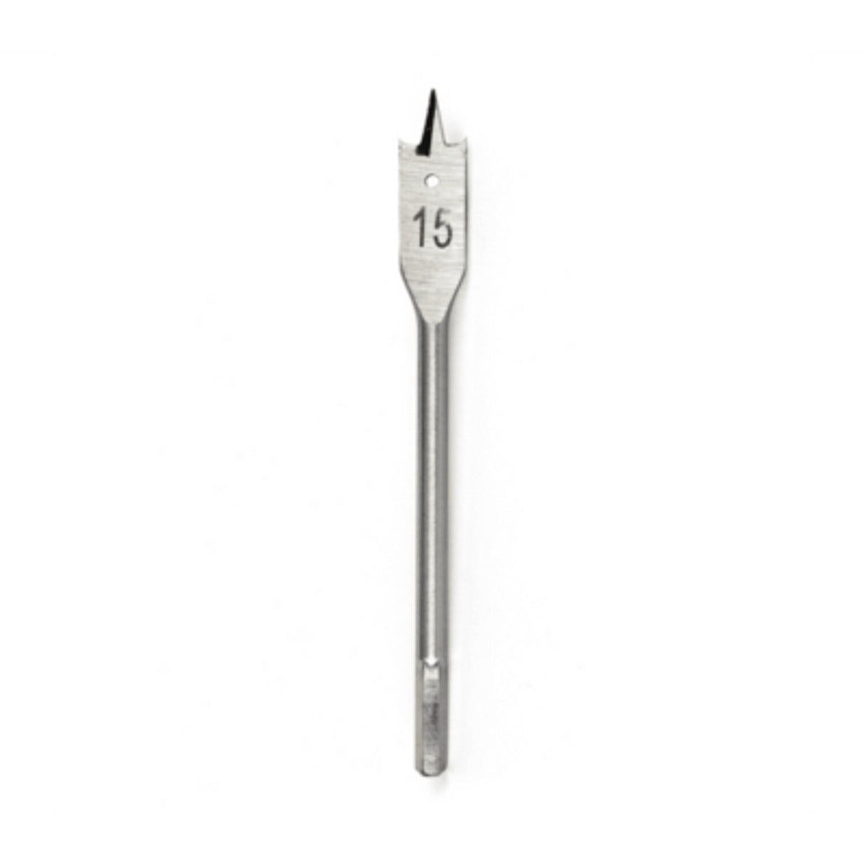 Triple Cut 15mm Wood Flat Bit 1/4in Hex Shank