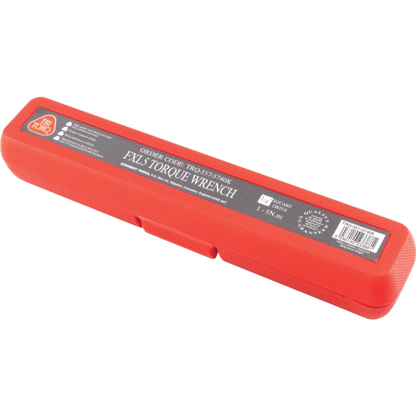 Tri-torq 1/4" Square Drive Torque Wrench 1-5Nm