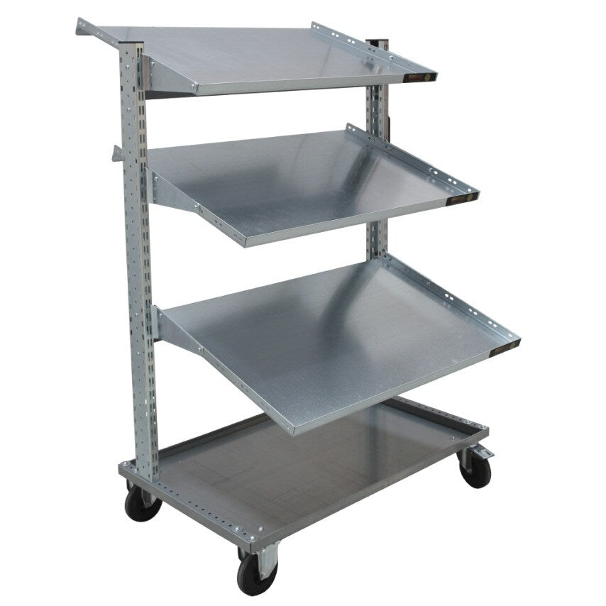 Trolley 725 with 3 Shelves 420mm