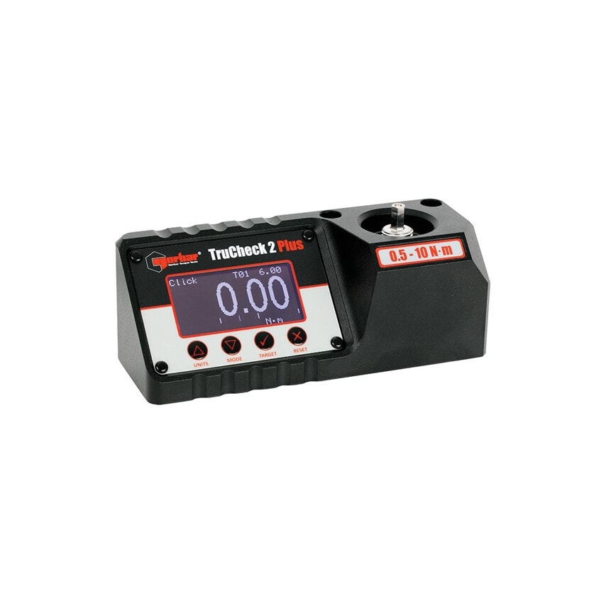 TruCheck 2 Plus 0.5-10N M, 1/4" Male Hex & 1/4 Female Square Adapter