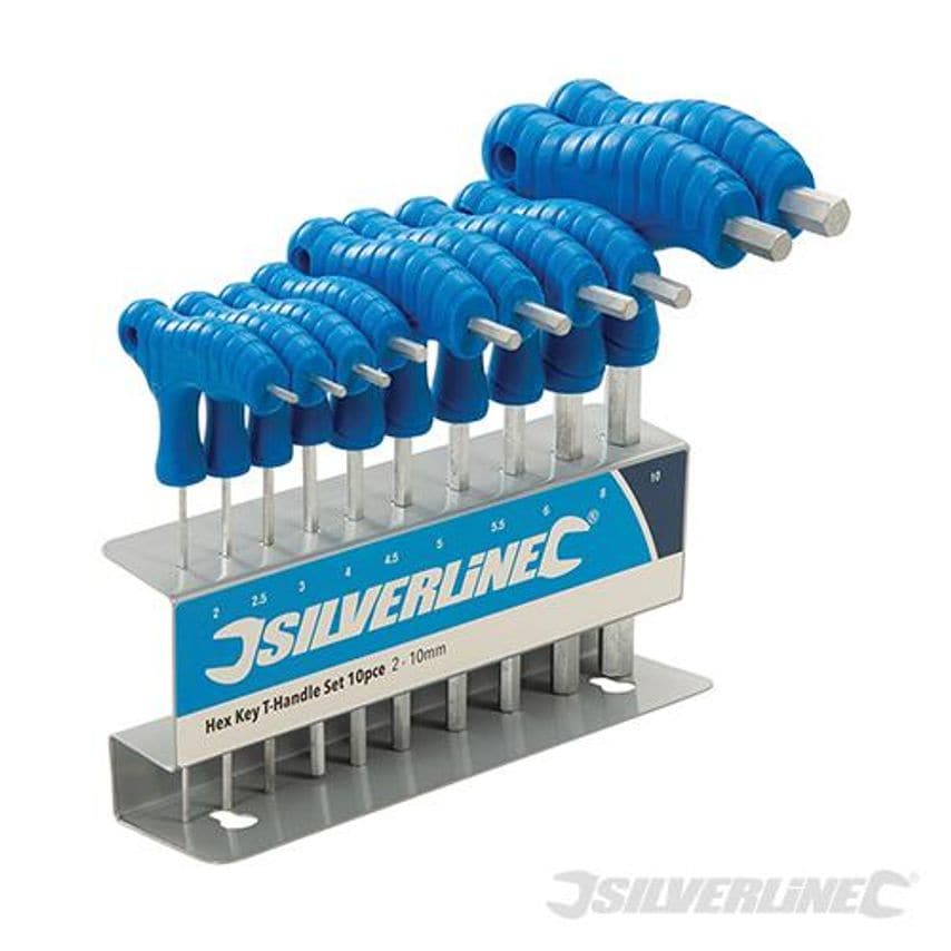 Trx Key T-Handle Set 10 Piece T9 - T50