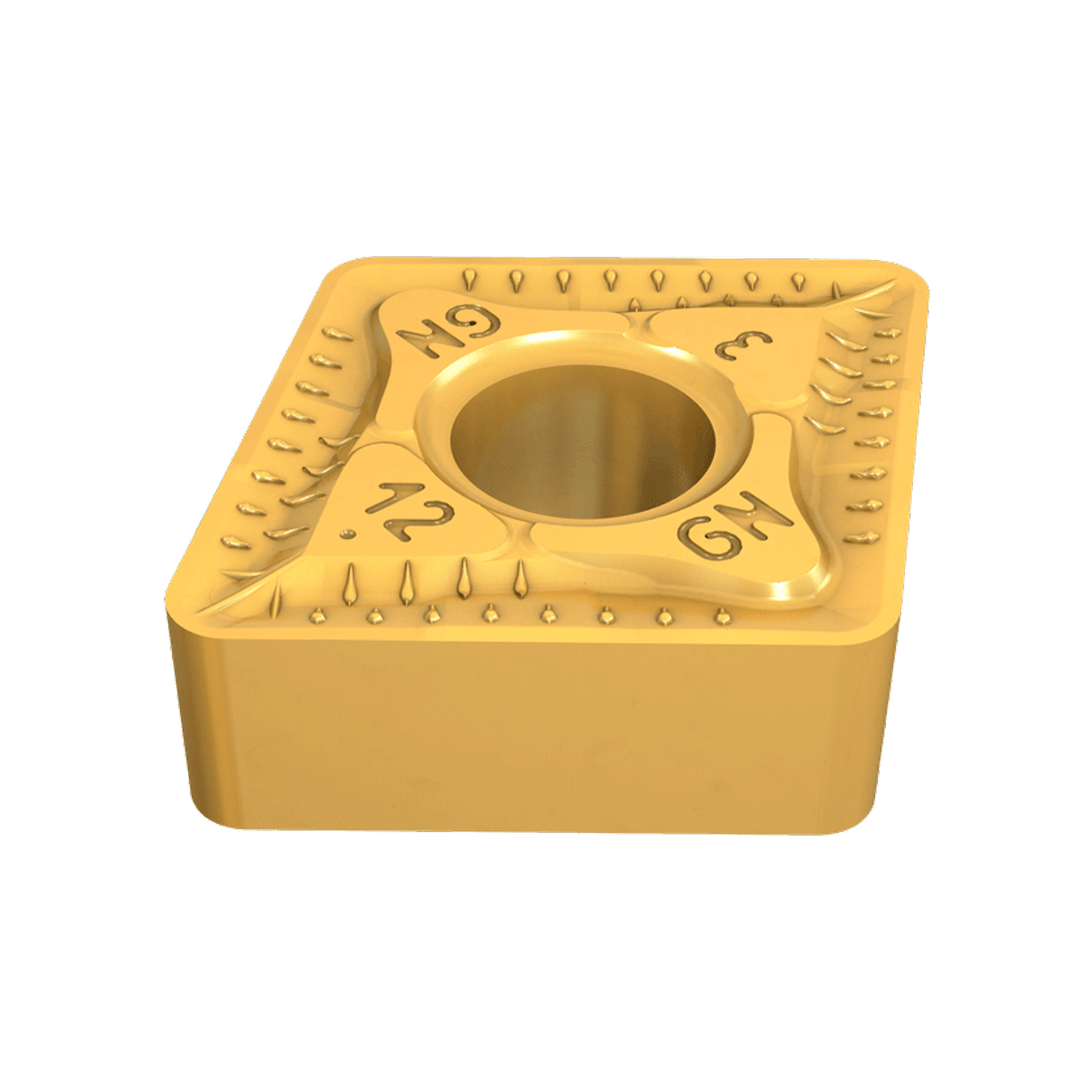 Turning Inserts Premium CNMG 120412-GN IC8150 - Pack of 10