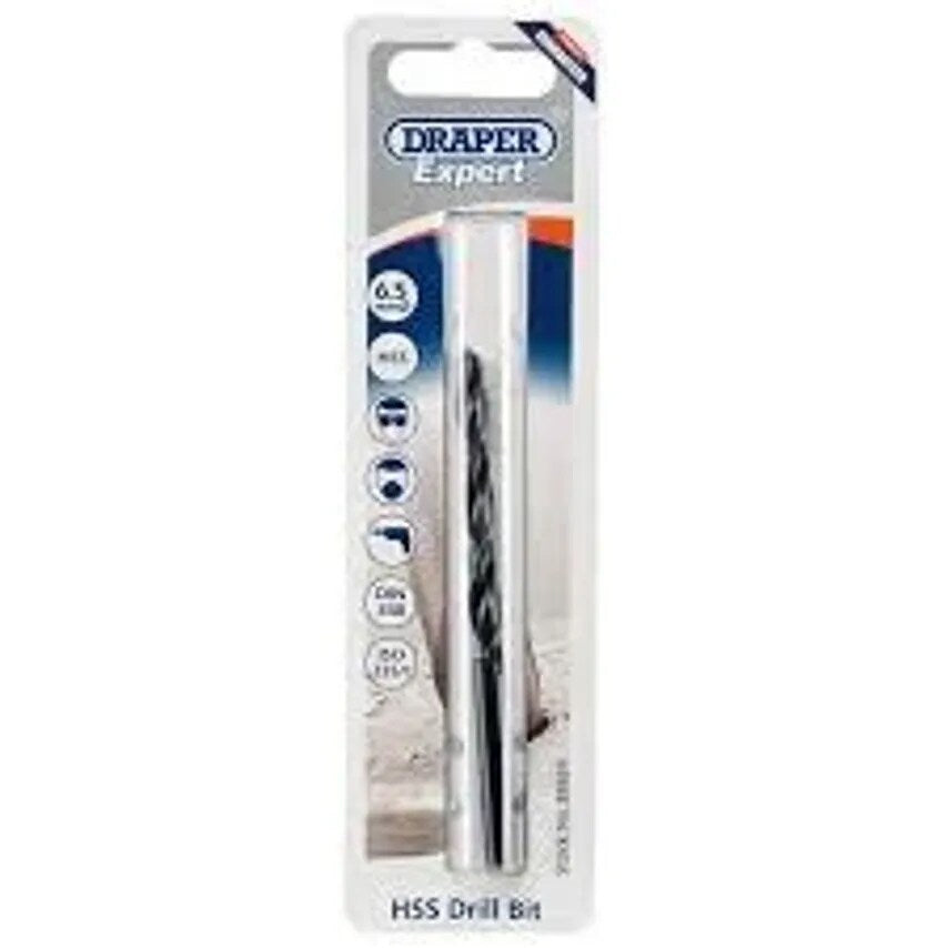 Twist Drill 6.5mm High Speed Steel Packed