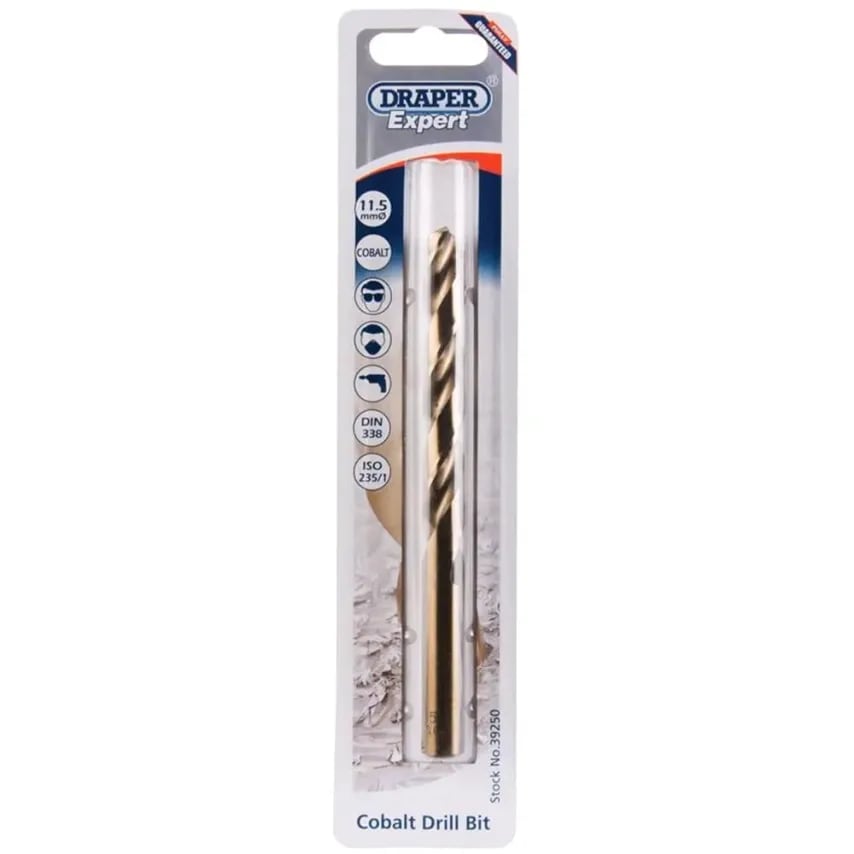 Twist Drill Metric 11.5mm Cobalt HSS