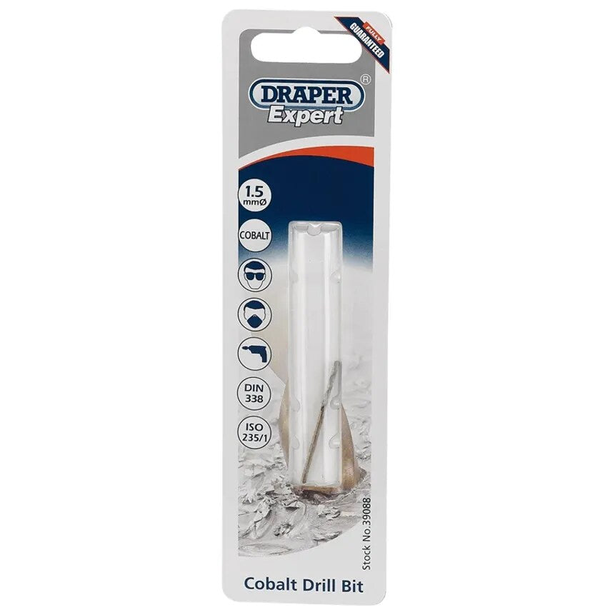 Twist Drill Metric 1.5mm Cobalt HSS