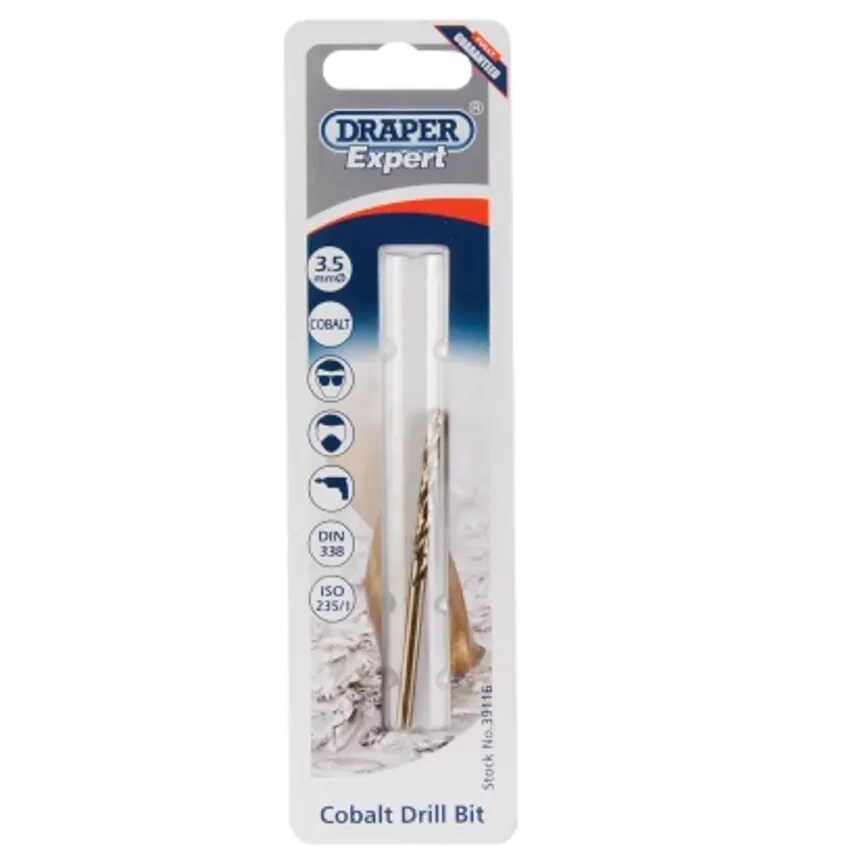 Twist Drill Metric 3.5mm Cobalt HSS