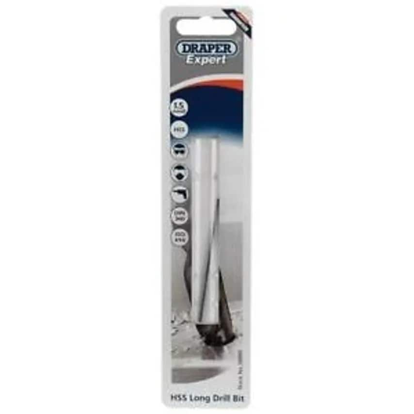 Twist Drill extra Long 1.0 x 56.0mm High Speed Steel Packed