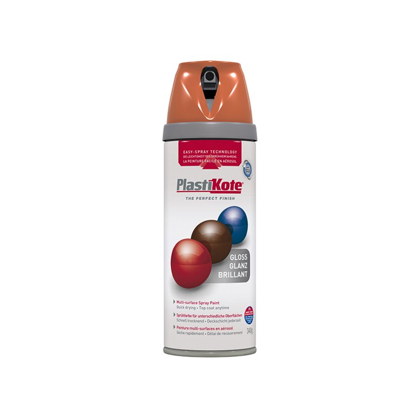 Twist Spray Gloss Orange 400ml
