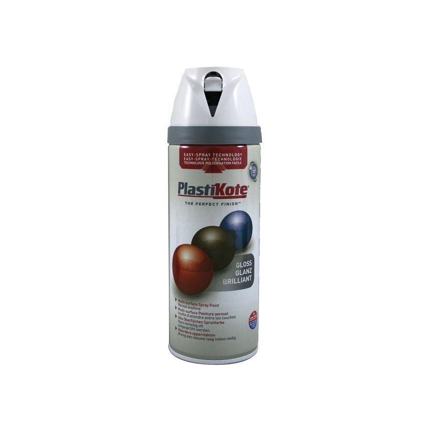 Twist Spray Gloss Pure Brilliant White 400ml