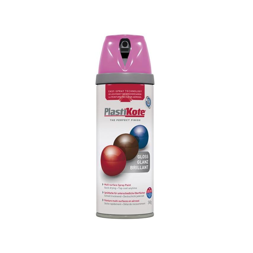Twist & Spray Gloss Pink Burst 400ml PKT21113