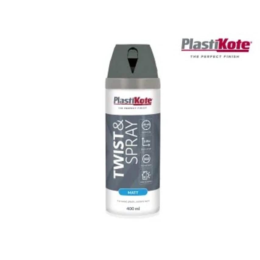 Twist & Spray Matt 400ml Blue Steel PKT23123