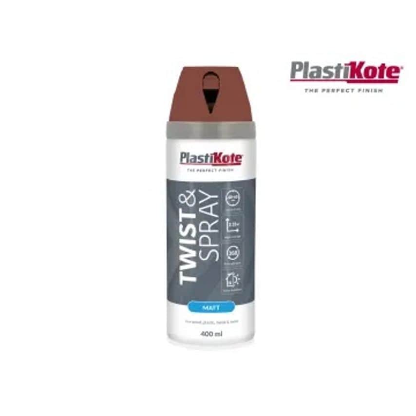 Twist & Spray Matt 400ml Pantile Red PKT23124