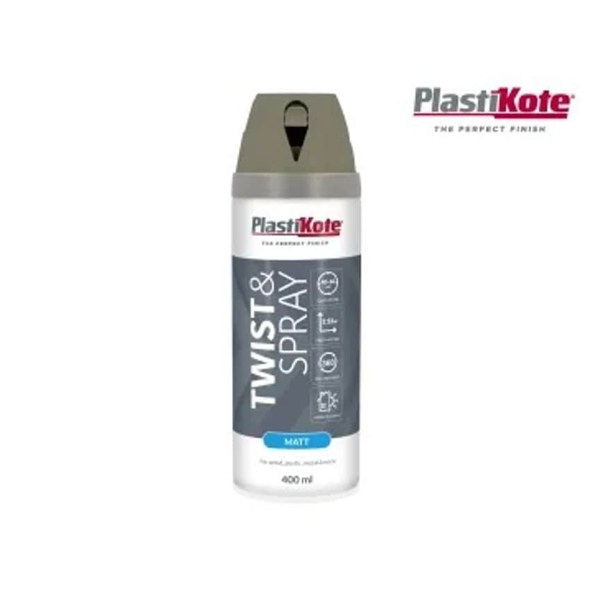 Twist & Spray Matt 400ml Quartz Grey PKT23122