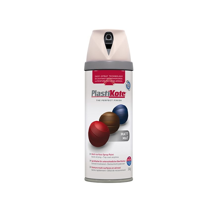Twist & Spray Matt Antique White 400ml PKT23103