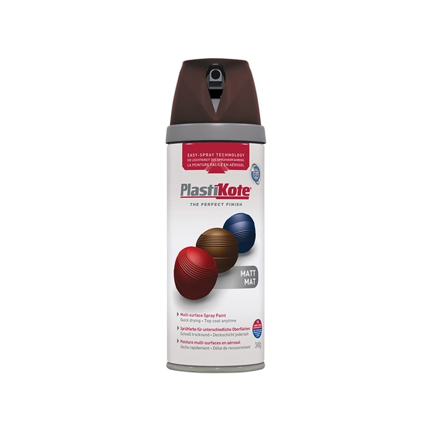 Twist & Spray Matt Chocolate 400ml PKT23106