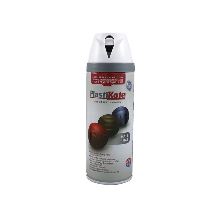 Twist & Spray Matt Pure Brilliant White 400ml PKT23112