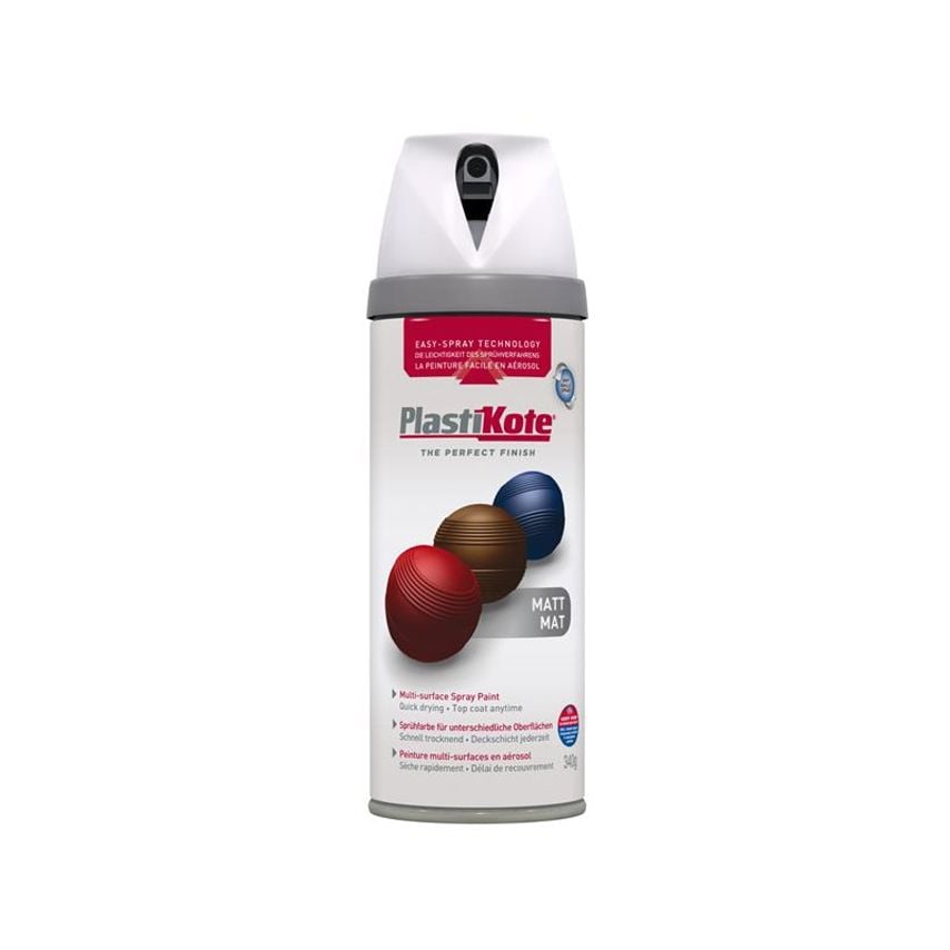 Twist & Spray Matt White 400ml PKT23100