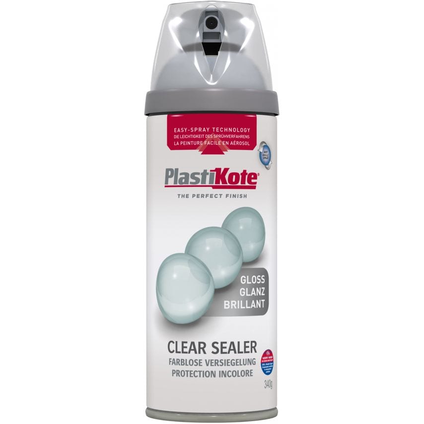 Twist & Spray Paint 400ml Clear Acrylic Gloss
