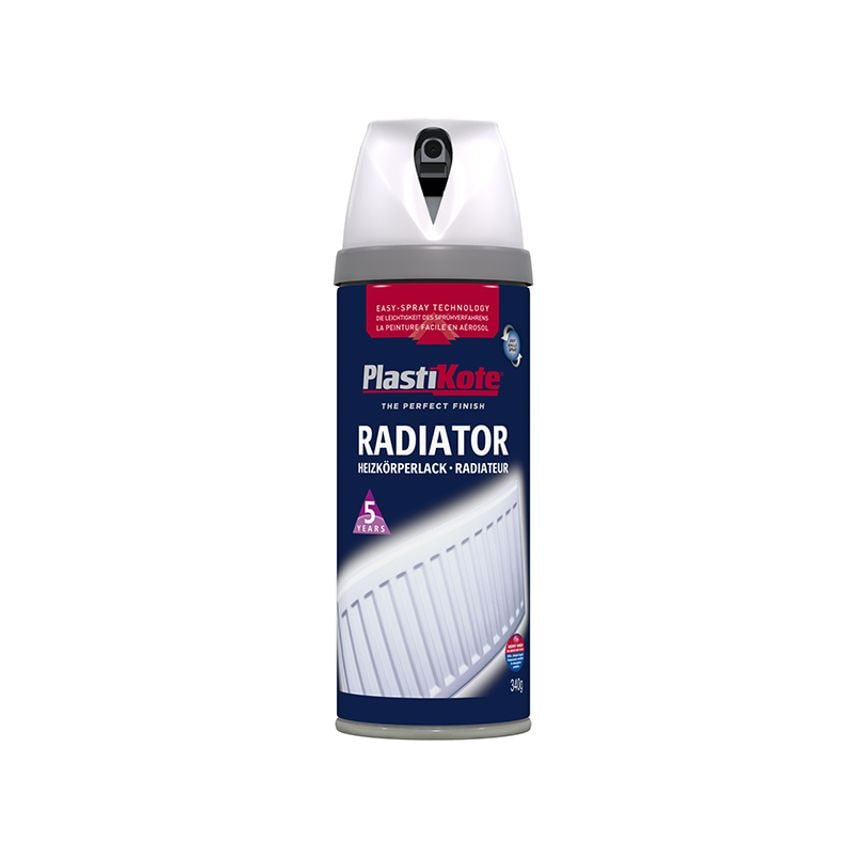 Twist & Spray Radiator Satin White 400ml PKT26102