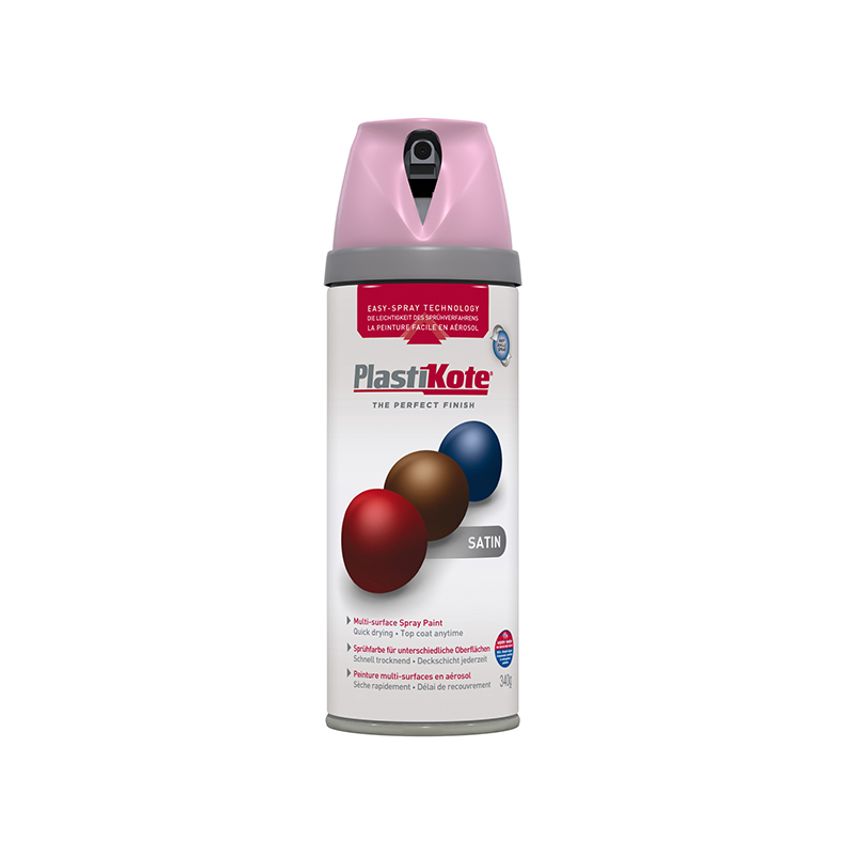 Twist & Spray Satin Cameo Pink 400ml PKT22107