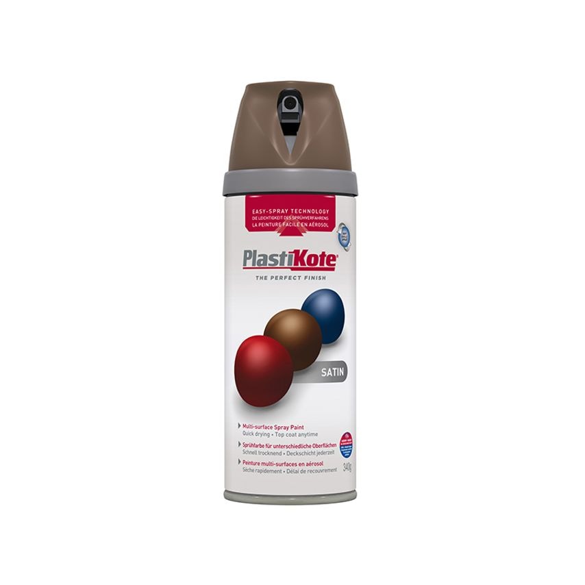 Twist & Spray Satin Chocolate Brown 400ml PKT22113