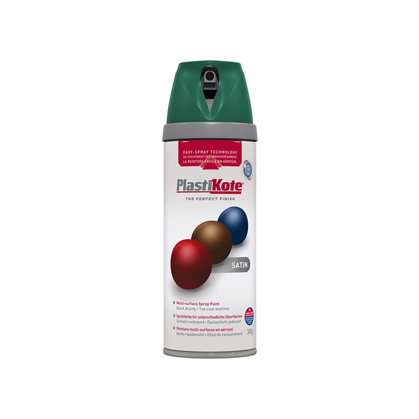 Twist & Spray Satin Hunter Green 400ml PKT22112