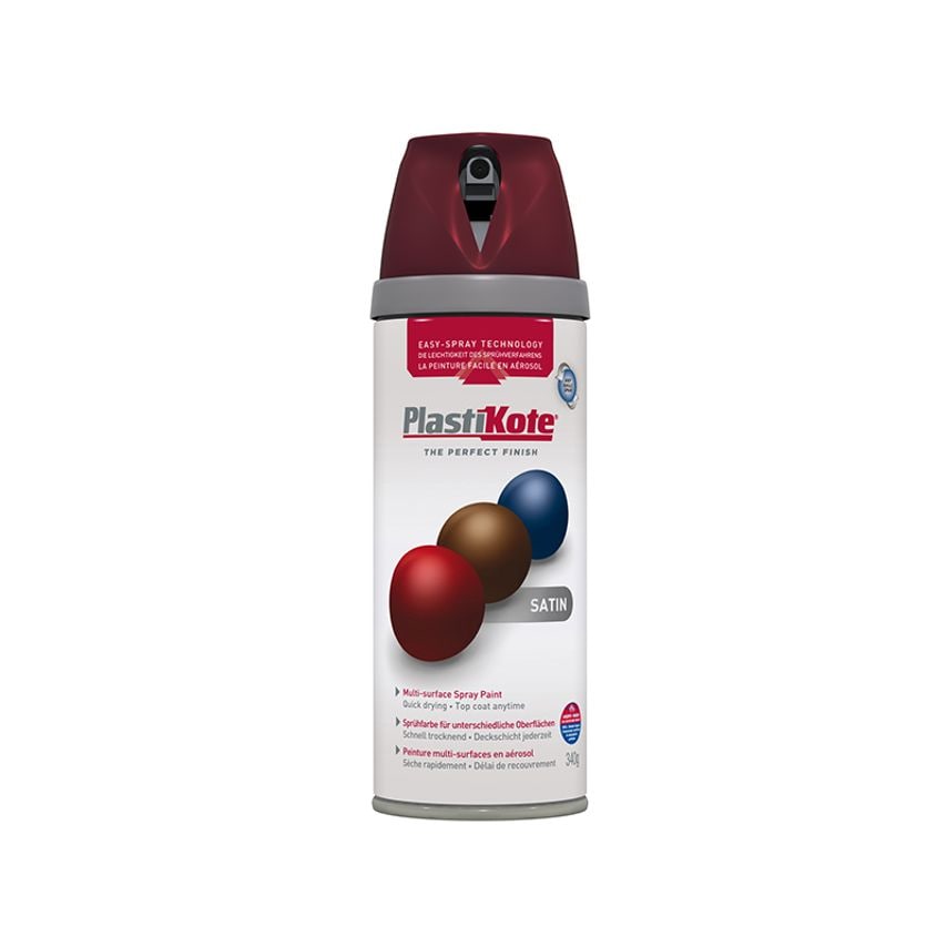 Twist & Spray Satin Wine Red 400ml PKT22105